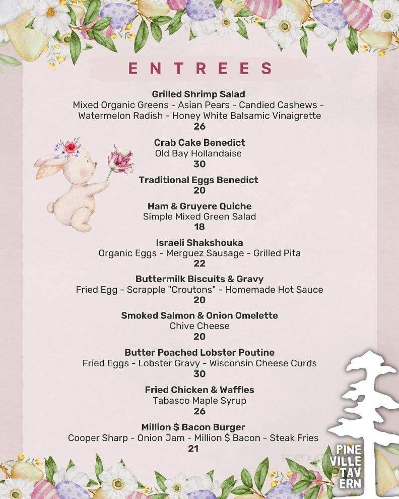 Pineville Tavern - Pineville, PA menu_pic