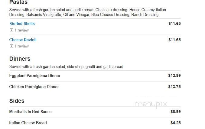 Metro Pizza - Alcoa, TN menu_pic