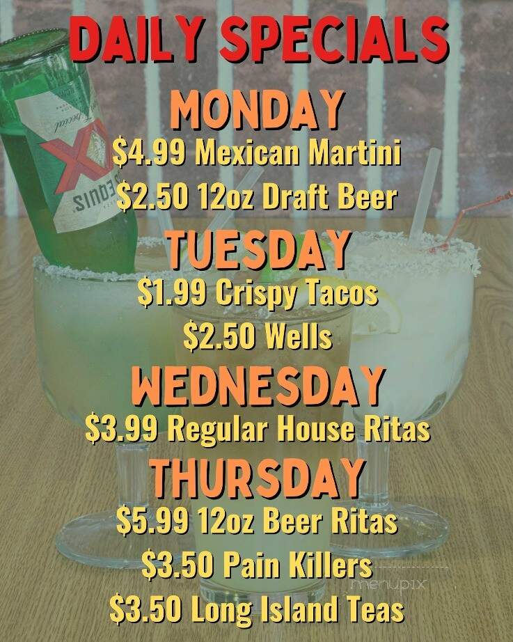 Masfajitas - Taylor, TX menu_pic