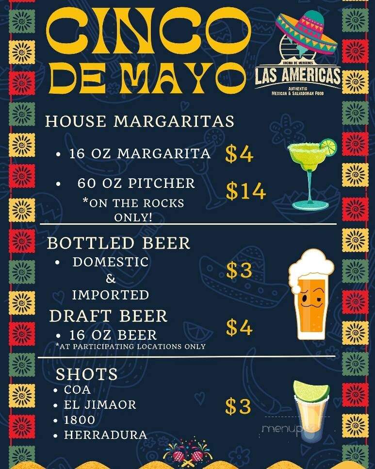 Las Americas Too - Fort Smith, AR menu_pic