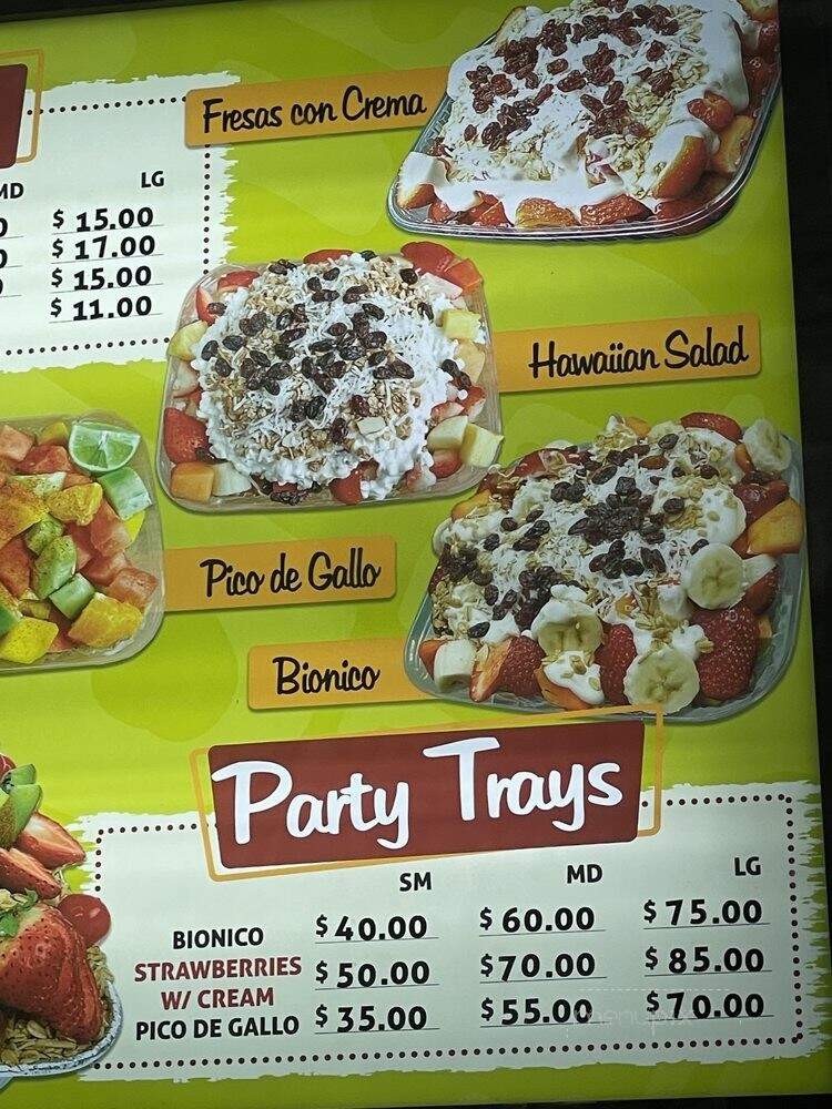 Ana's Bionicos - Norwalk, CA menu_pic
