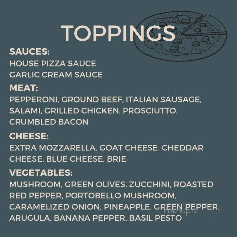 Barnstormer Brewing & Distilling - Barrie, ON menu_pic
