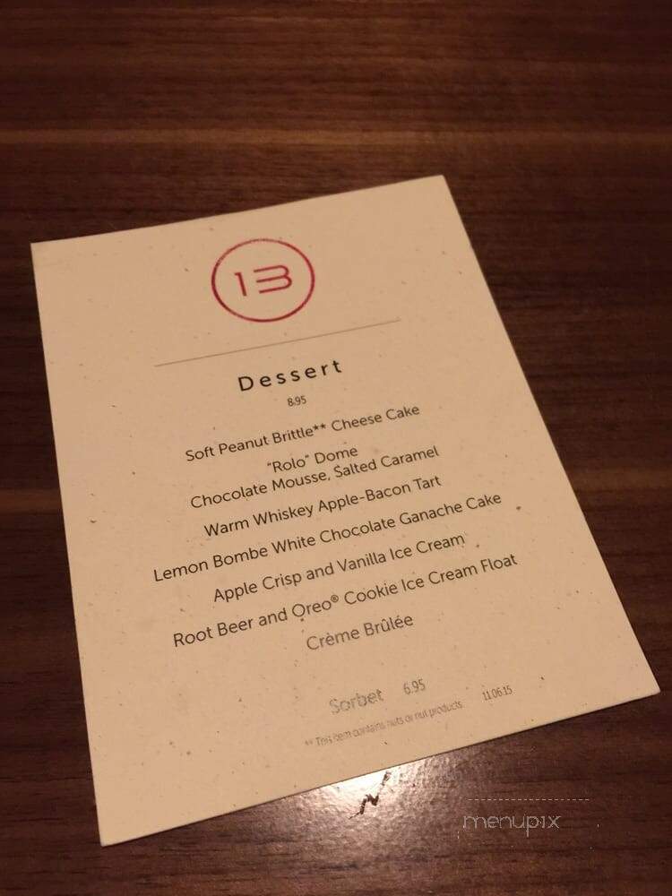 Table 13 - Spokane, WA menu_pic