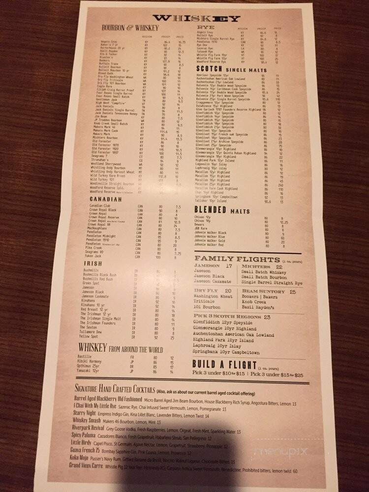 Table 13 - Spokane, WA menu_pic