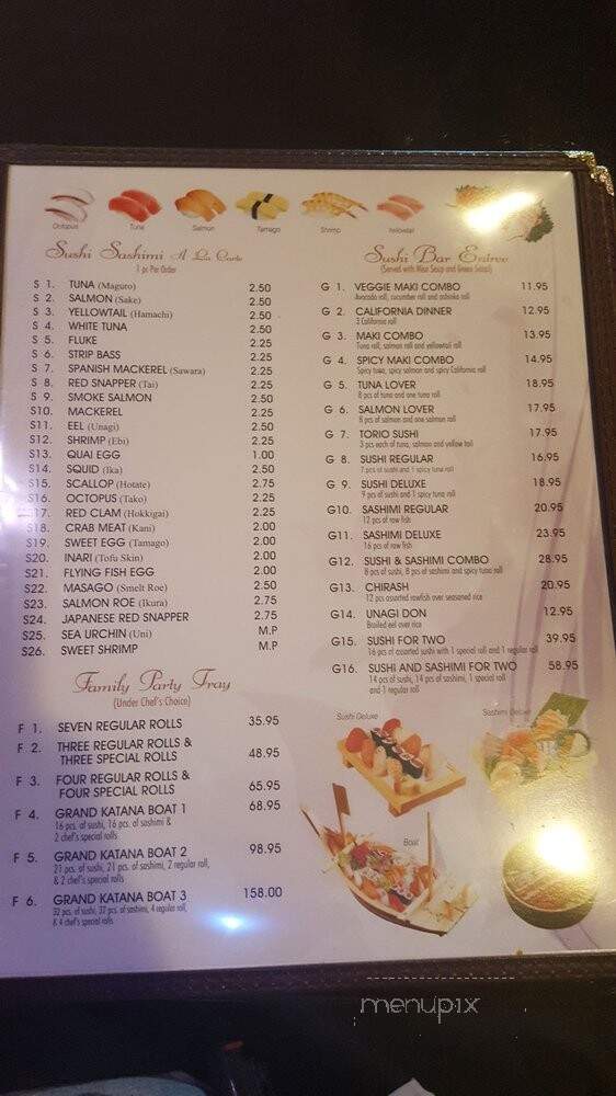 Katana Sushi & Ramen - Westminster, MD menu_pic