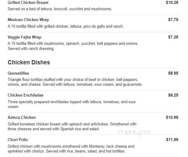 Ranchero - Hampton, GA menu_pic