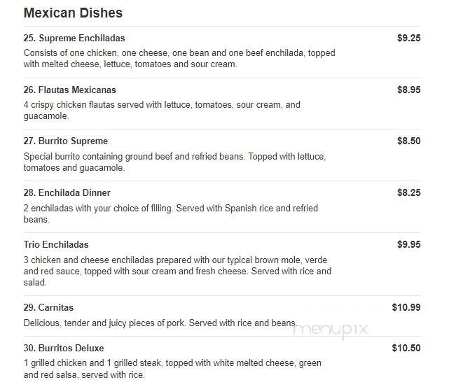 Ranchero - Hampton, GA menu_pic