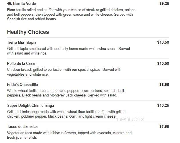 Ranchero - Hampton, GA menu_pic