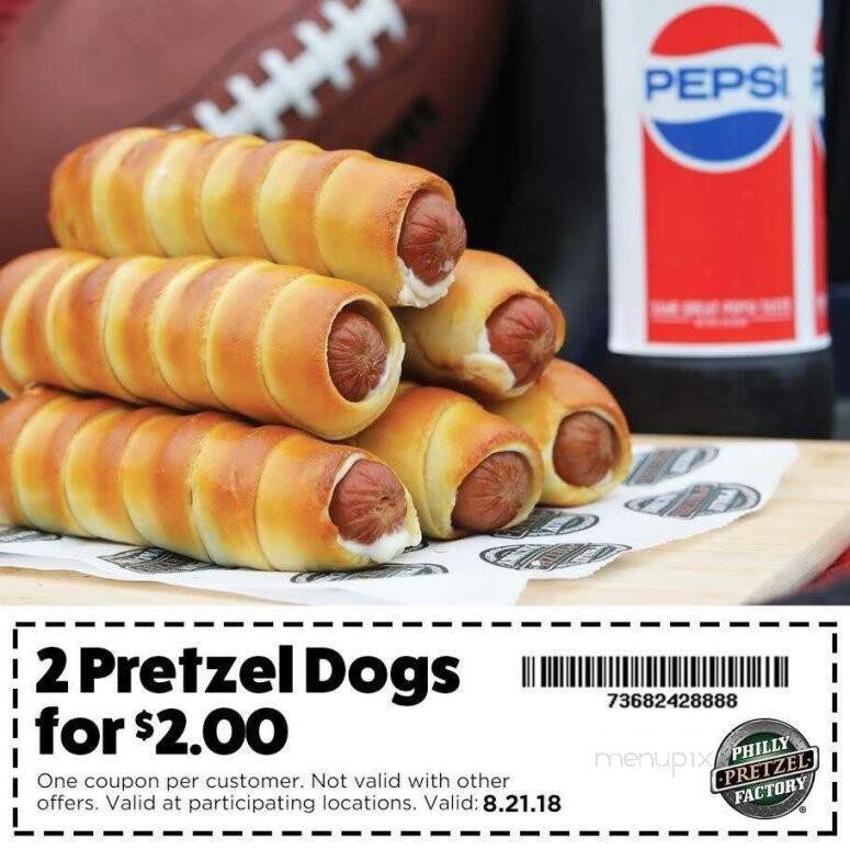 Philly Pretzel Factory - Ballwin, MO menu_pic