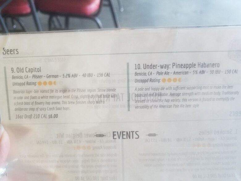 Bruehol Brewing - Benicia, CA menu_pic