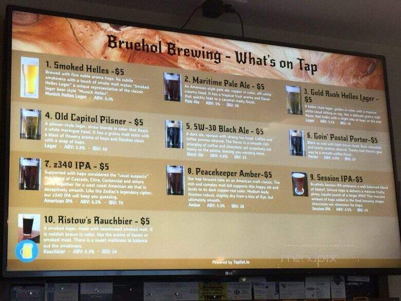 Bruehol Brewing - Benicia, CA menu_pic