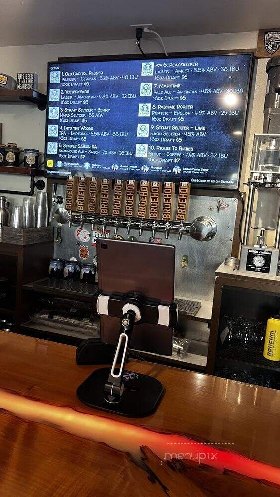 Bruehol Brewing - Benicia, CA menu_pic