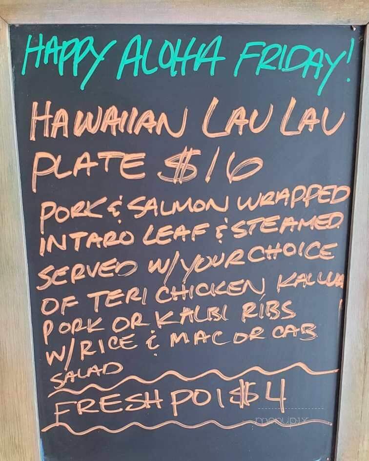 Aloha Shack - Reno, NV menu_pic