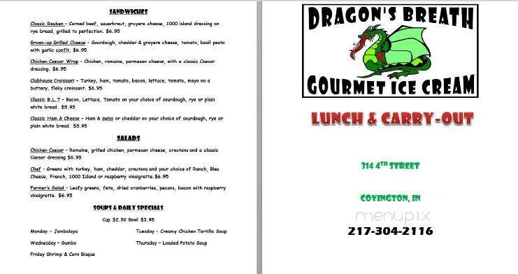 Dragon's Breath Gourmet - Covington, IN