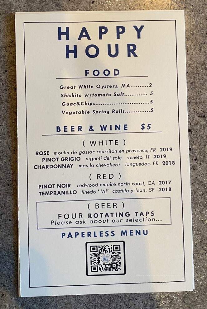 Pubstreet - Pleasantville, NY menu_pic
