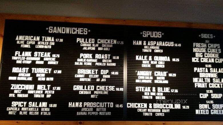 Sawmilly - Riverside, IL menu_pic