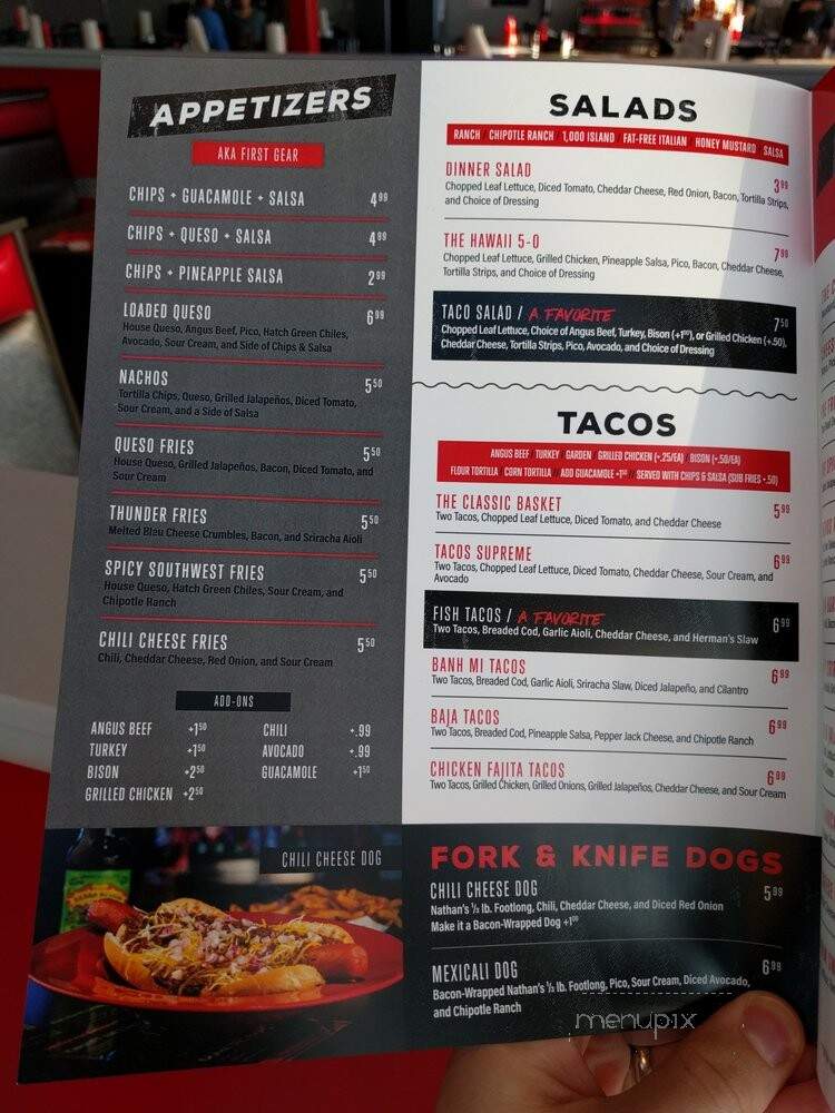 Smitty's Garage Burgers and Beer - Kansas City, MO menu_pic