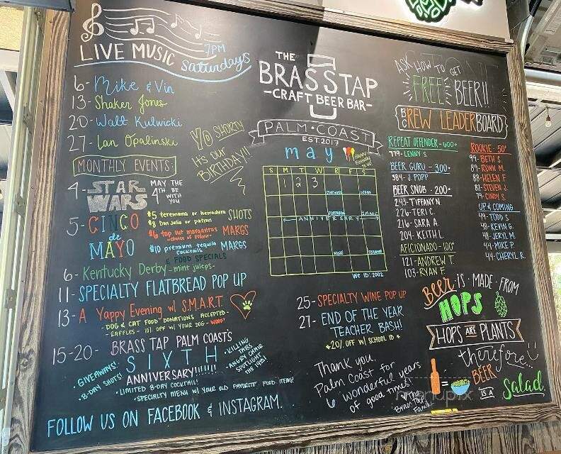 The Brass Tap - Palm Coast, FL menu_pic