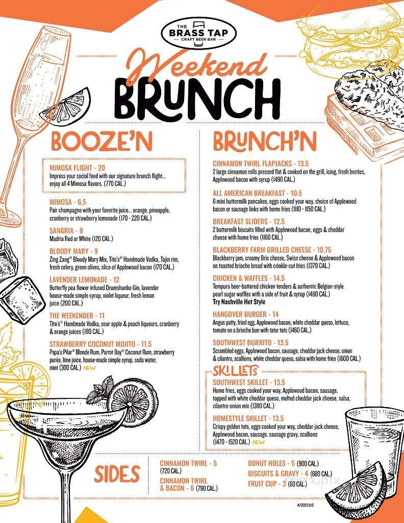 The Brass Tap - Palm Coast, FL menu_pic