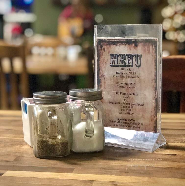 Bailey's Homestead - Keswick, ON menu_pic