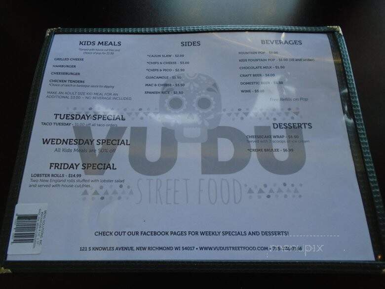 Vudu Street Food - New Richmond, WI