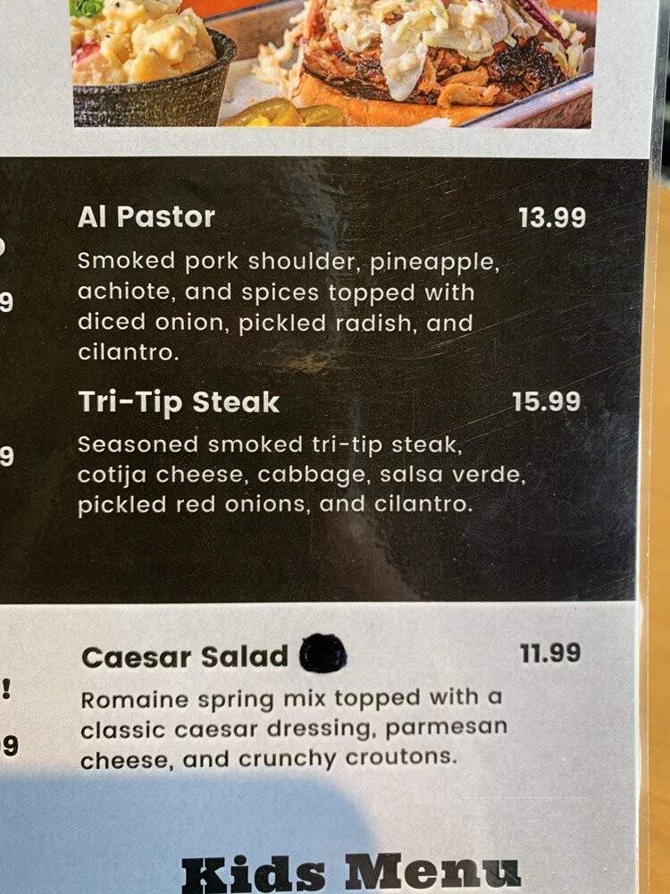 HighSide Brewing - Frisco, CO menu_pic