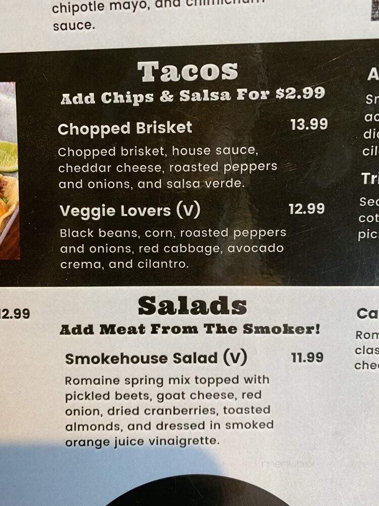 HighSide Brewing - Frisco, CO menu_pic