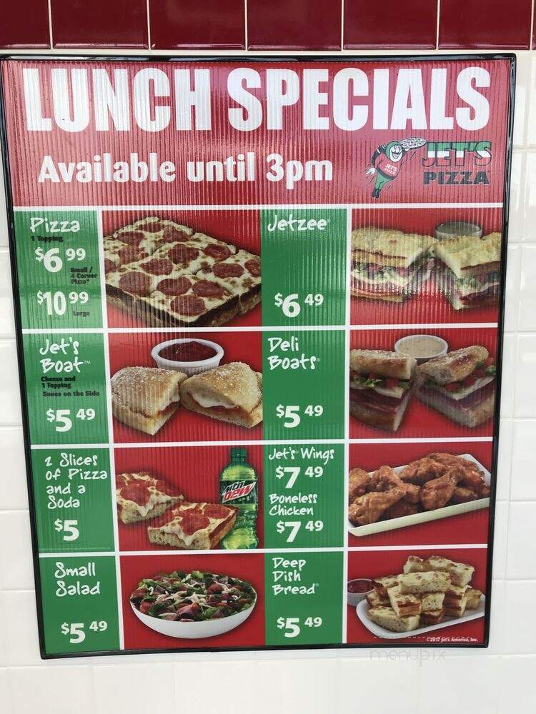 Jet's Pizza - Jeffersonville, IN menu_pic