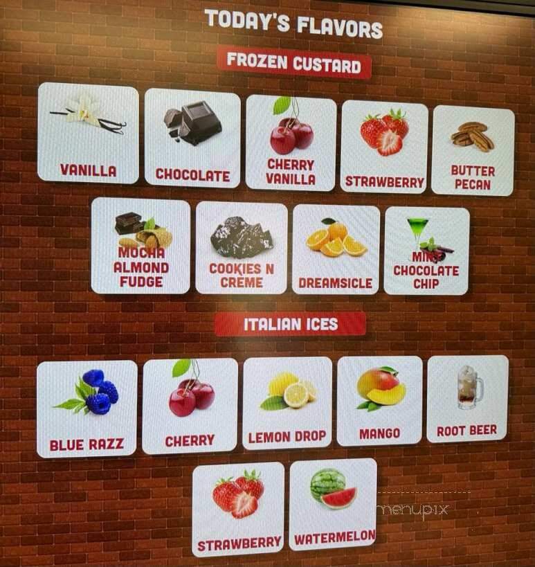 Ritter's Frozen Custard - Kingsland, GA menu_pic