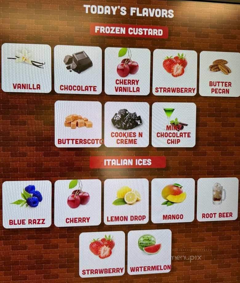 Ritter's Frozen Custard - Kingsland, GA menu_pic