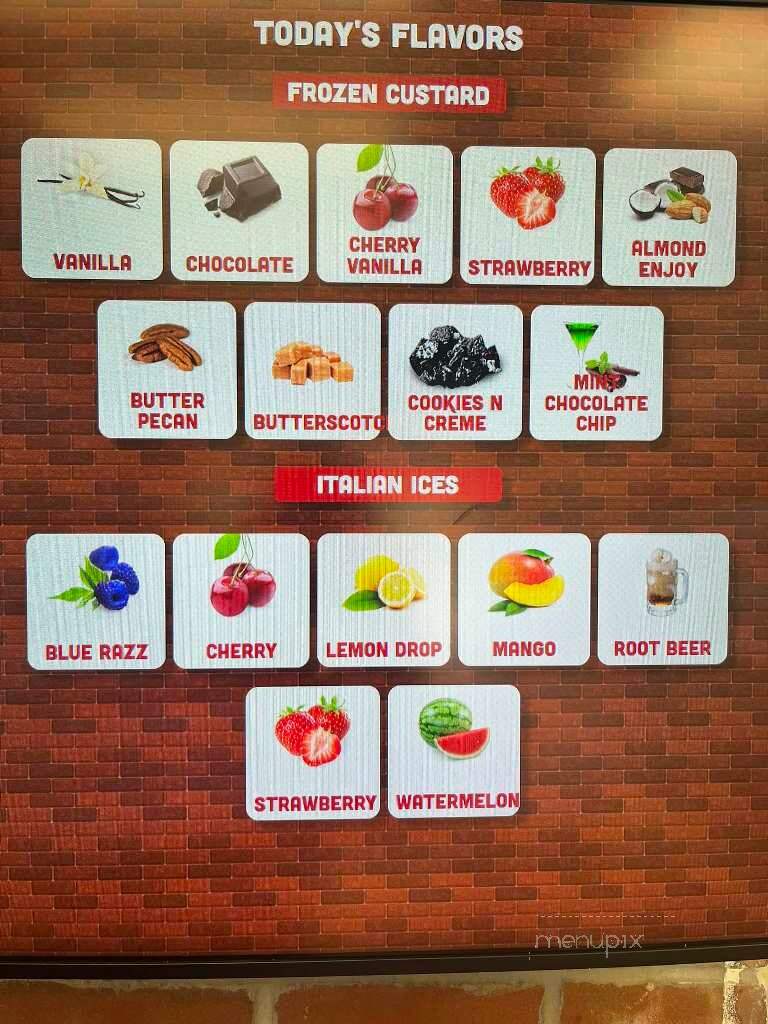 Ritter's Frozen Custard - Kingsland, GA menu_pic