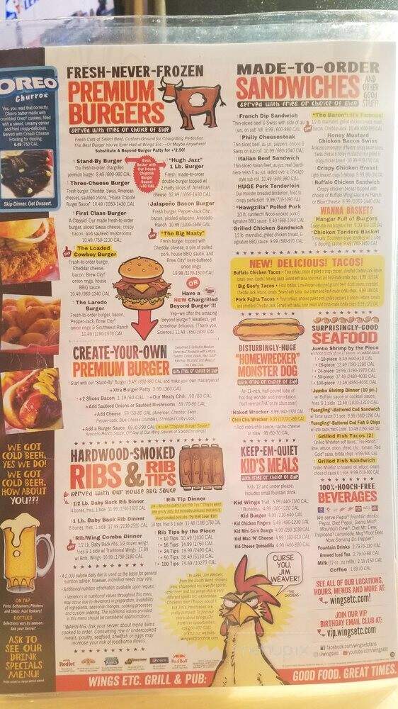 Wings Etc - Camby, IN