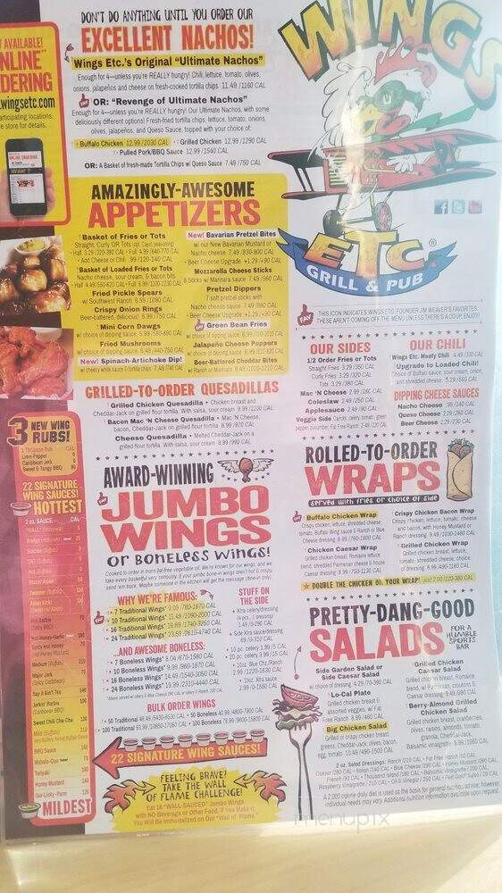 Wings Etc - Camby, IN