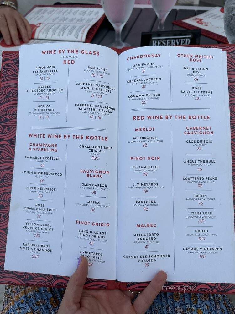 Sessions - Daytona Beach, FL menu_pic