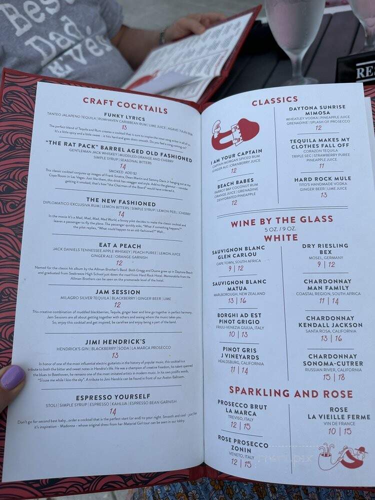 Sessions - Daytona Beach, FL menu_pic
