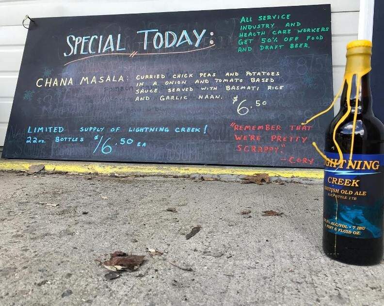 Utara Brewing Co - Sandpoint, ID menu_pic