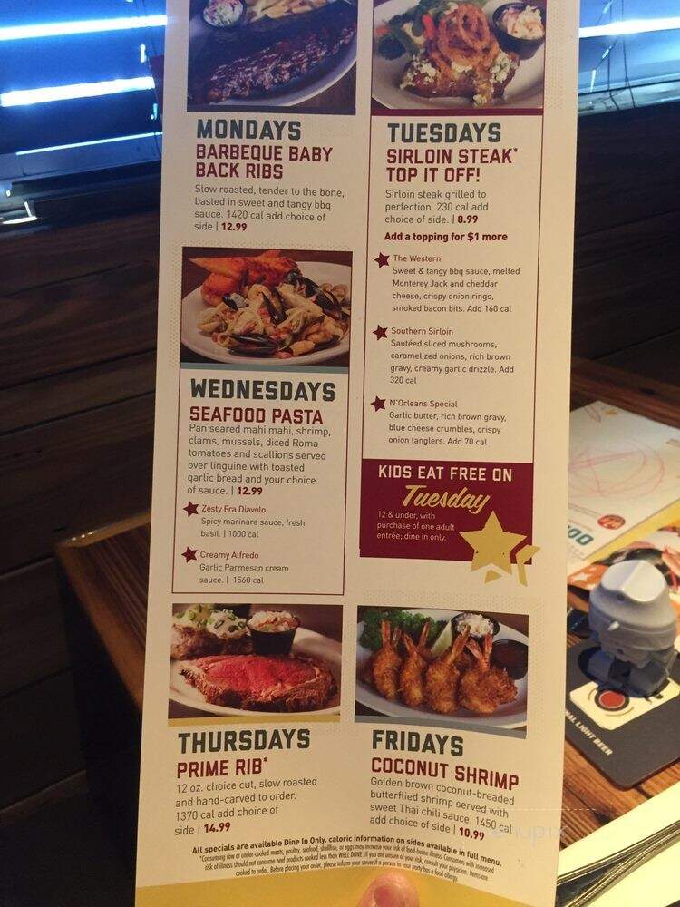 Miller's Ale House - Murfreesboro, TN menu_pic