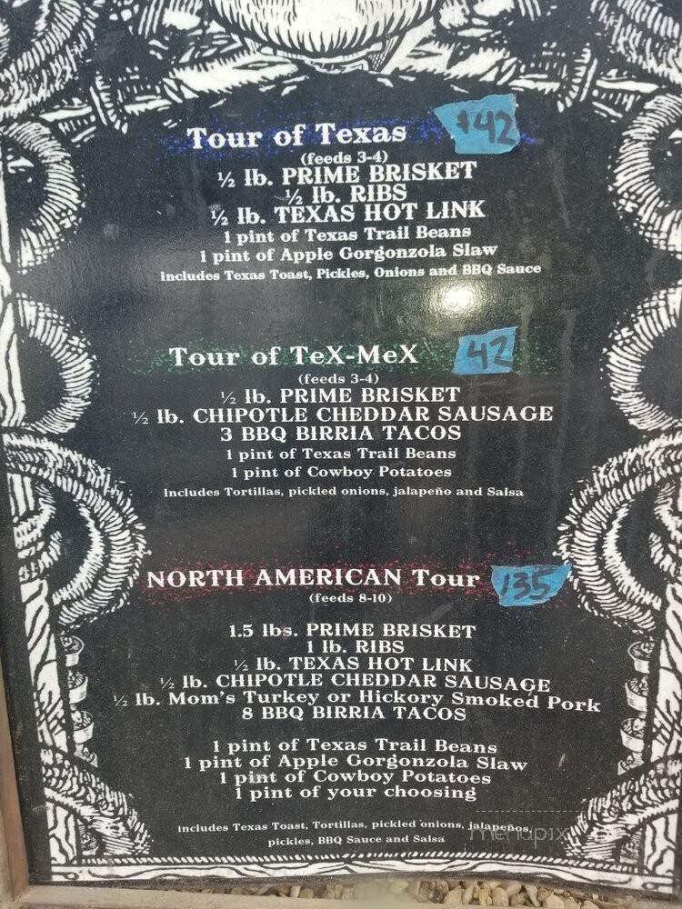 Vaqueros Texas Bar-B-Q - Grapevine, TX menu_pic