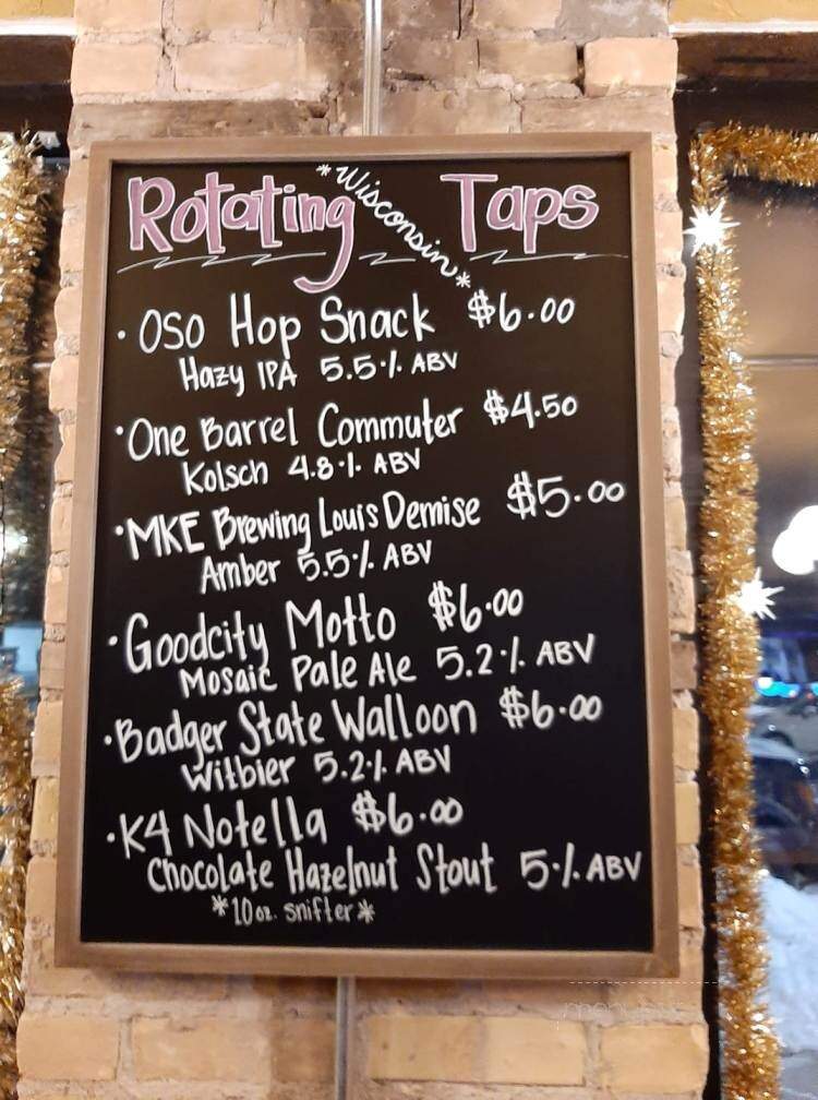 Cherry Lanes Arcade Bar - Sturgeon Bay, WI menu_pic