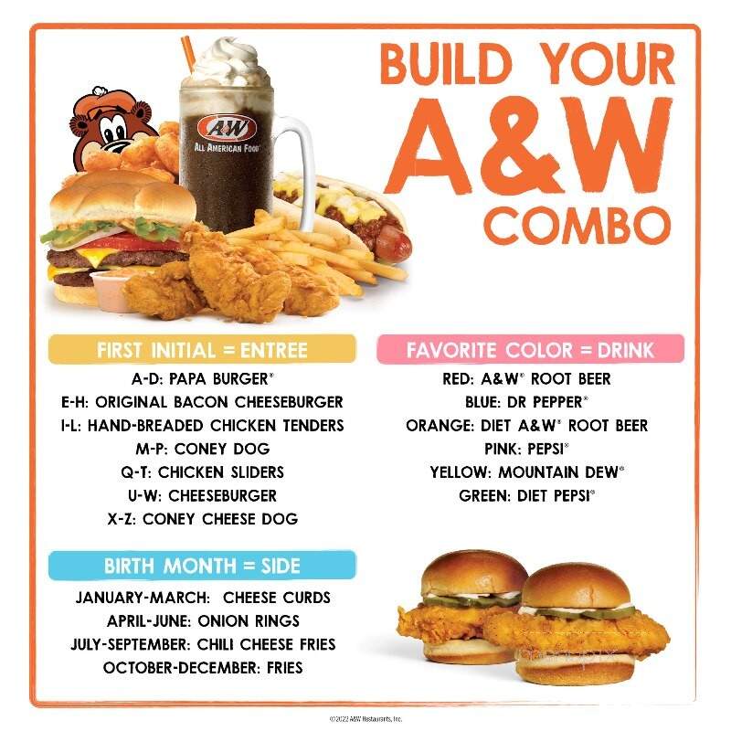 A&W Restaurant - St Charles, MO menu_pic