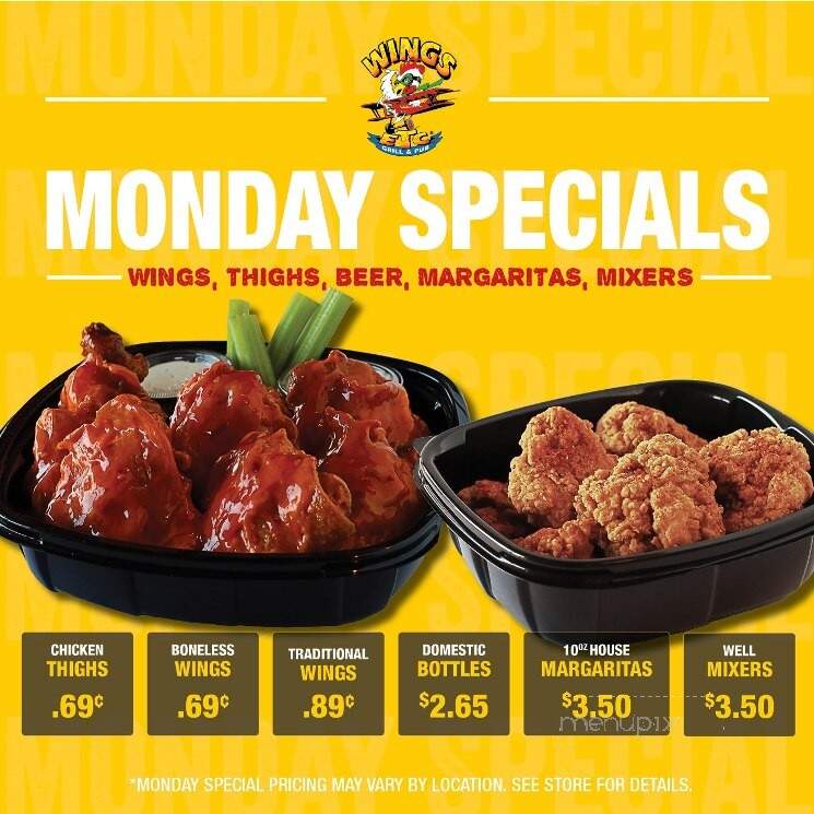 Wings Etc - Marion, IN menu_pic