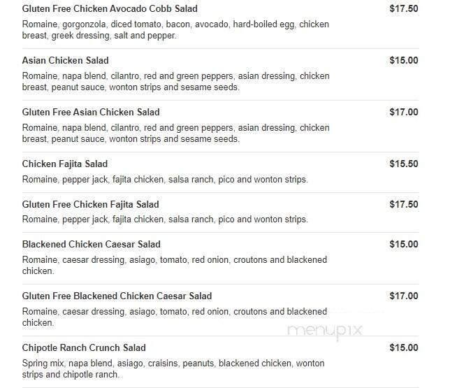 Main Street Cafe & Bakery - Des Moines, IA menu_pic