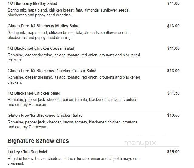 Main Street Cafe & Bakery - Des Moines, IA menu_pic