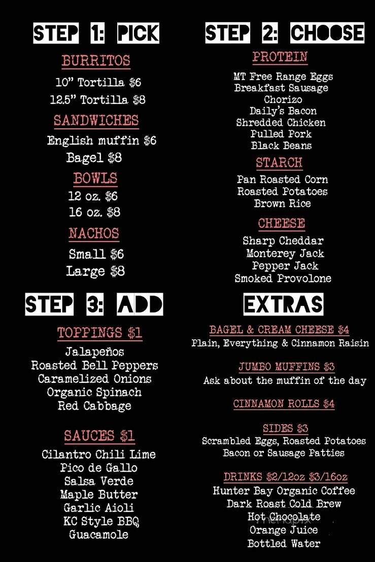 Bitterroot Breakfast Bus - Florence, MT menu_pic