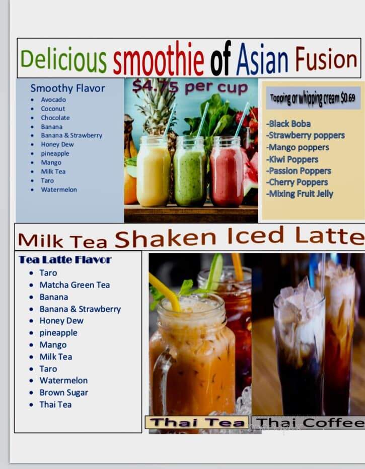 Lang's Asian Fusion - Rogers, AR menu_pic