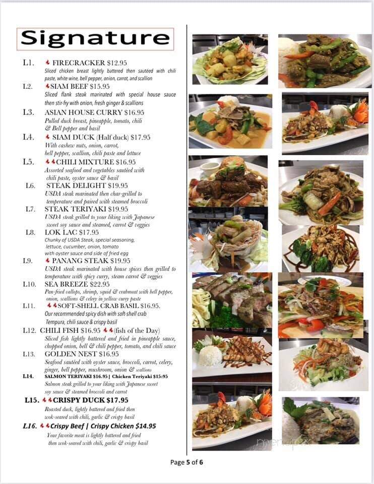 Lang's Asian Fusion - Rogers, AR menu_pic