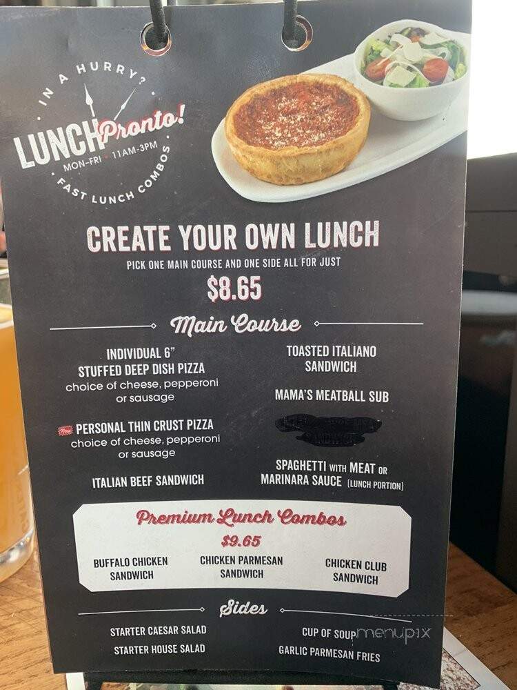 Giordano's - Fort Wayne, IN menu_pic