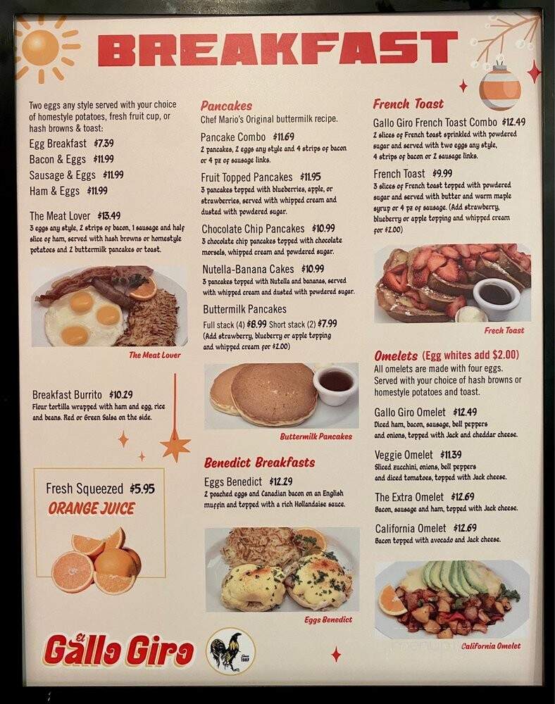 El Gallo Giro - Anaheim, CA menu_pic