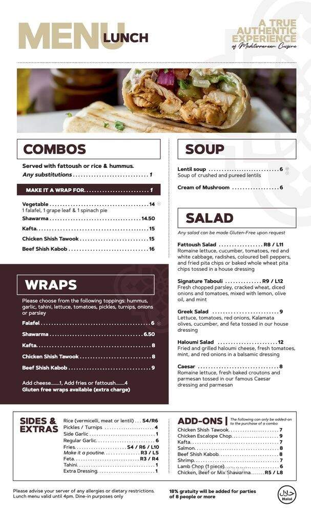 Tabouli by Eddy's - Tecumseh, ON menu_pic