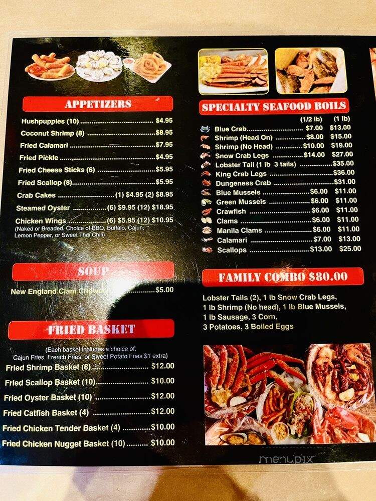 Yummy Crab Juicy Seafood - Winter Garden, FL menu_pic